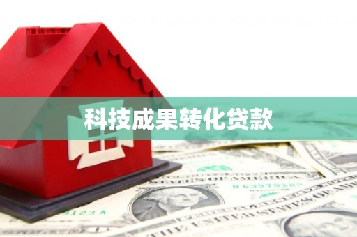 蒙自科技成果转化贷款