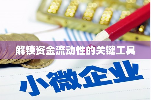 蒙自解锁资金流动性的关键工具