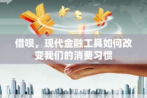 蒙自借呗，现代金融工具如何改变我们的消费习惯