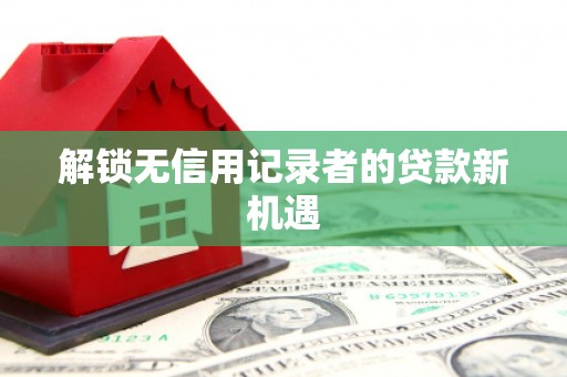 蒙自解锁无信用记录者的贷款新机遇