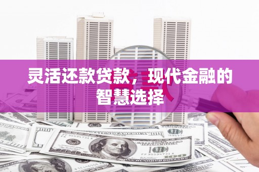 蒙自灵活还款贷款，现代金融的智慧选择