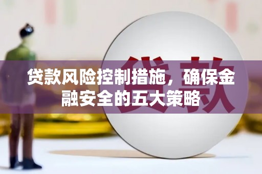 蒙自贷款风险控制措施，确保金融安全的五大策略