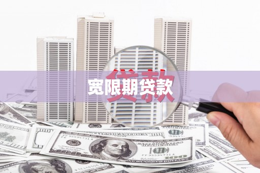 蒙自宽限期贷款