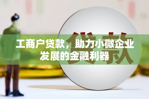 蒙自工商户贷款，助力小微企业发展的金融利器