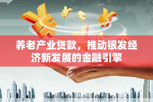 蒙自养老产业贷款，推动银发经济新发展的金融引擎