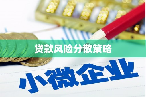 蒙自贷款风险分散策略