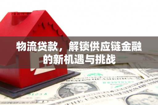 蒙自物流贷款，解锁供应链金融的新机遇与挑战