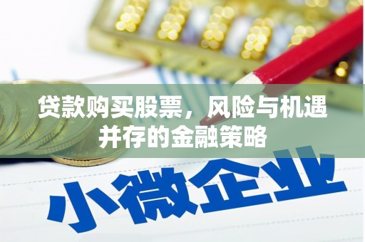 蒙自贷款购买股票，风险与机遇并存的金融策略