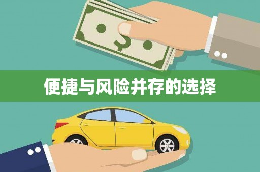 蒙自便捷与风险并存的选择
